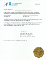 FDA License for Medical Diagnostic